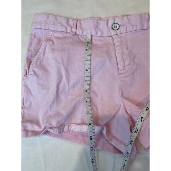 JACHS Womens Girlfriend Shorts Mid Rise Slash Pockets Lightweight Pink Size 10 - Picture 5 of 8